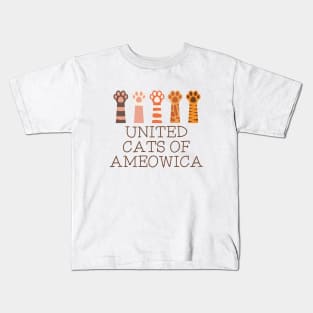 United Cats Of Ameowica - Cat Kids T-Shirt